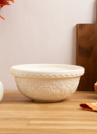 Pumpkin Mixing Bowl Sz 24 Cream
