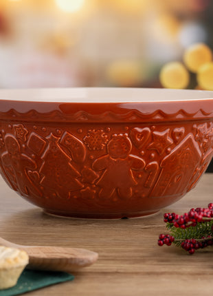 Gingerbread Lane - size 12 Ginger Mixing Bowl