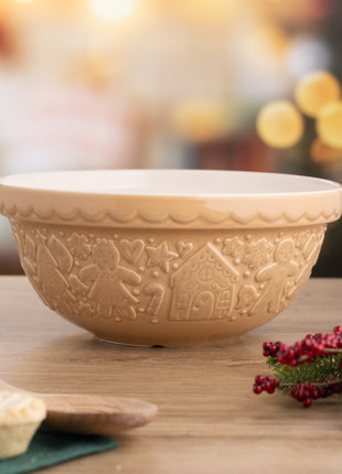 Gingerbread Lane - size 24 Cane mixing bowl