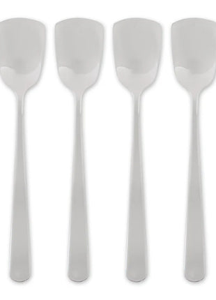 Stainless Steel Ice Cream Spoons Set Of 4