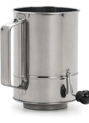 Flour Sifter 5 Cup Crank