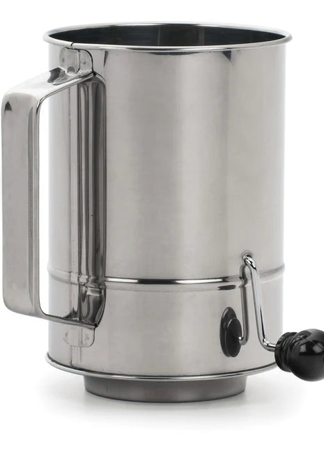 Flour Sifter 5 Cup Crank