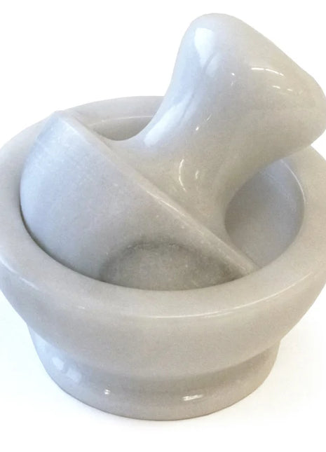 Natural White Marble Spice Grinder