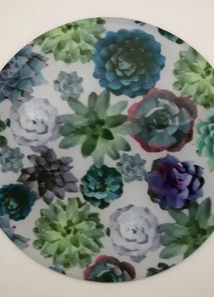 Succulant 8" Round Trivet