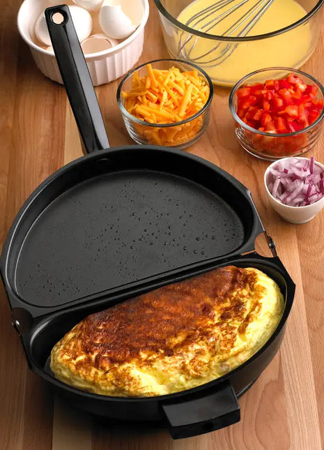 Folding Omelette Pan Non Stick