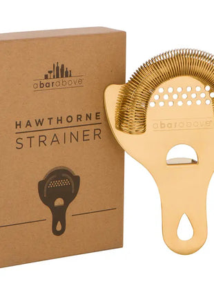 Hawthorne Cocktail Strainer, Gold