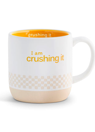 I am Crushing It Ceramic Mug