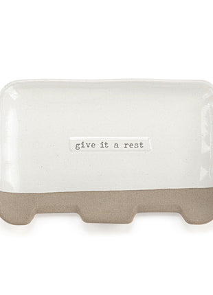Give It a Rest Double Spoon Rest
