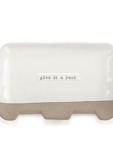 Give It a Rest Double Spoon Rest