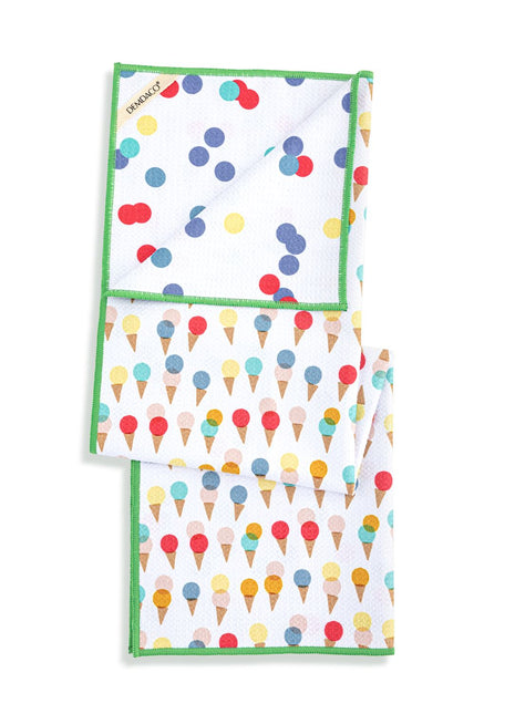 Ice Cream Absorbent Reversible Towel
