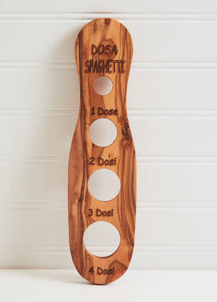 Italian Olivewood Spaghetti Measure