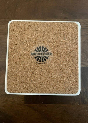 COASTER Threw Out Back | Funny Party Gift | Home Bar Decor