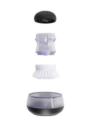 Pump Palm Brush And Storage Set