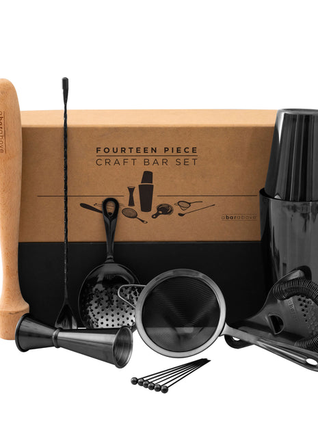 Craft Bar Set (14pc) Black