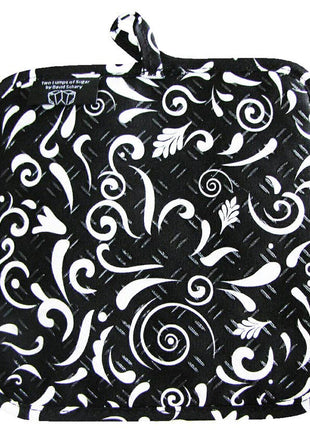 Swirly Gate Black Silli Hottie Pot Holder