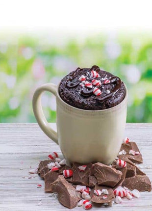 Chocolate Peppermint Brownie Microwave Single