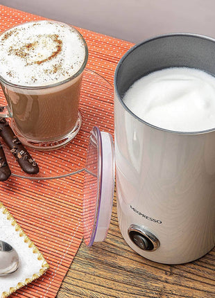 Mixpresso Electric Milk Frother - Latte Art Steamer, Cappuccino Machine And Milk Warmer, Hot and Cold Foam Maker