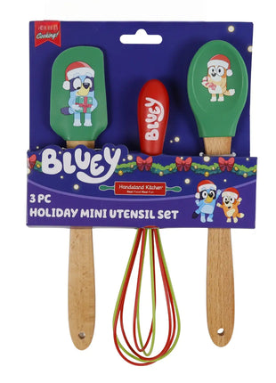 Bluey Holiday 3-Piece Mini Utensil Set