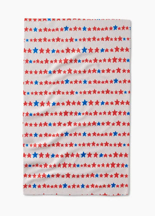 Geometry Tea Towel Starry Stripes