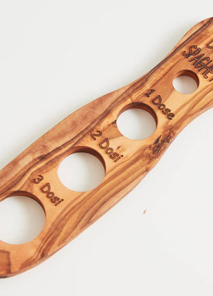 Italian Olivewood Spaghetti Measure