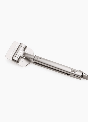 GrillOut BBQ Turner Tongs with Retractable Head