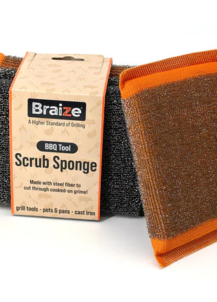 BBQ Tool Scrub Sponge