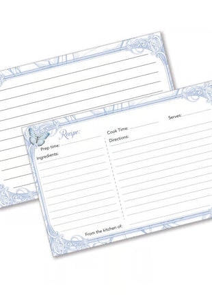 Toileberry 4x6 Recipe Cards