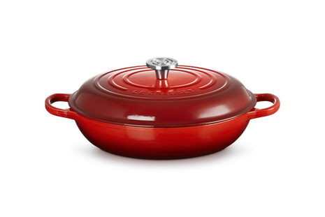 Signature Round Braiser 5Qt Crucible SS Knob