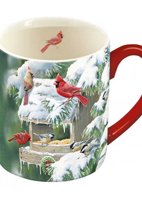 Cardinal Christmas Coffee Mug