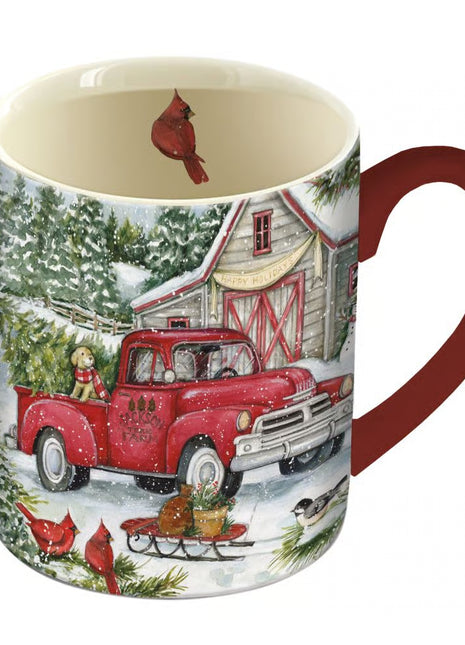 Holiday Truck Coffee Mug