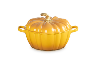 Cast Iron Pumpkin Cocotte 4 Qt