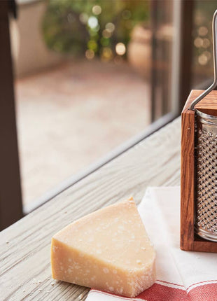 Italian Olivewood Box Cheese Grater