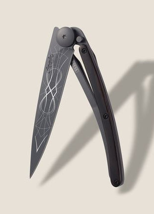 27G Knife Blank Ebony Wood Black