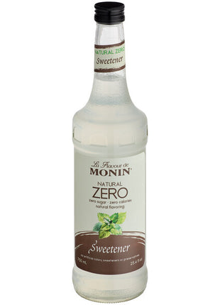 Monin Zero Calorie Natural Sweetener Flavoring Syrup 750 ml