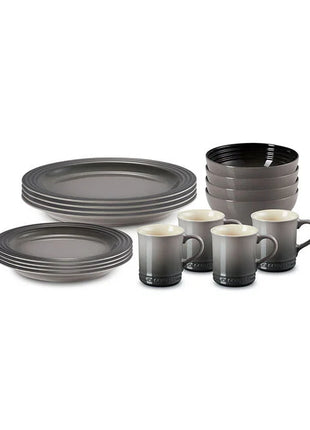 16 Piece Dinnerware Set Oyster