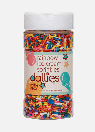 RAINBOW ICE CREAM SPRINKLES