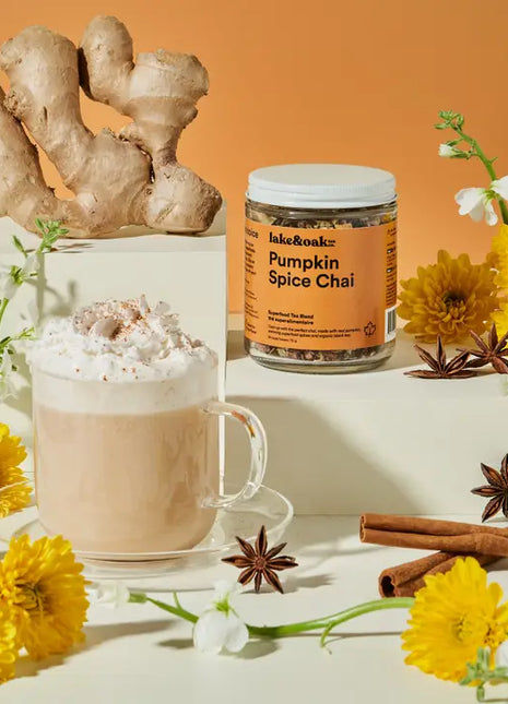 Lake & Oak Pumpkin Spice Chai Superfood Tea