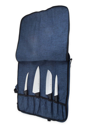 Preservation Knife Roll 8 Pocket Navy