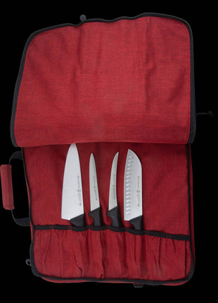 Preservation Knife Roll 8 Pocket Red