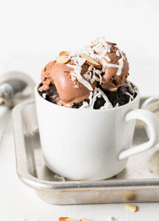 Ooey Gooey Chocolate Brownie Microwave Single