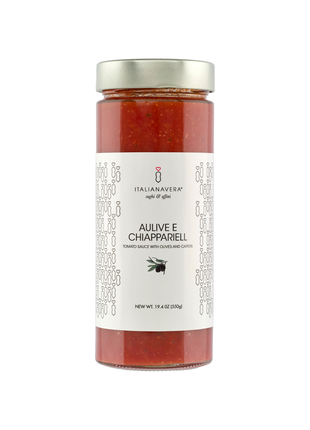 Tomato Sauce with Olives and Capers by Italianavera