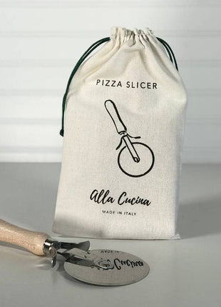 Italian Beechwood Pizza Slicer