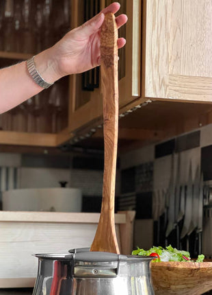 Italian Olivewood Polenta Spoon