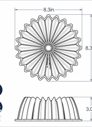 5 C Brilliance Bundt Pan