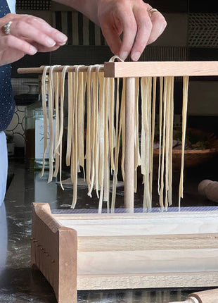 Italian Beechwood Collapsible Pasta Drying Rack