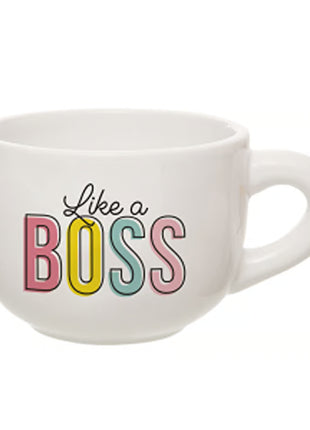 Ceramic BOSS Large Cappuccino Mug