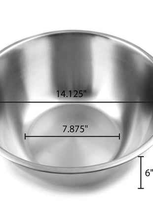 Stainless Steel Mixing Bowl 10.75 QT