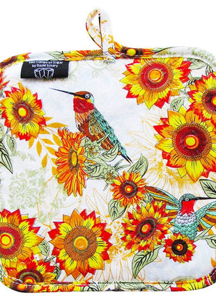 Birds and Sunflowers Silli Hottie Pot Holder