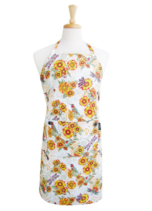Birds and Sunflowers Chef Apron