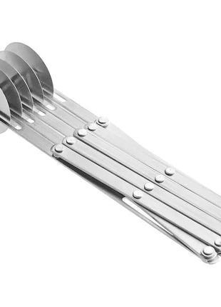 5 Wheel Stainless Steel Pastry Cutter / Dough Divider